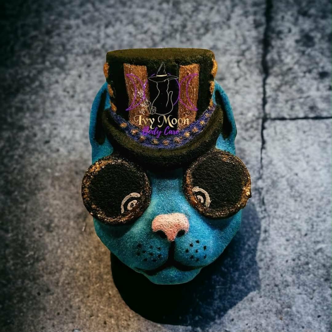 Steampunk Cat Bath Bomb