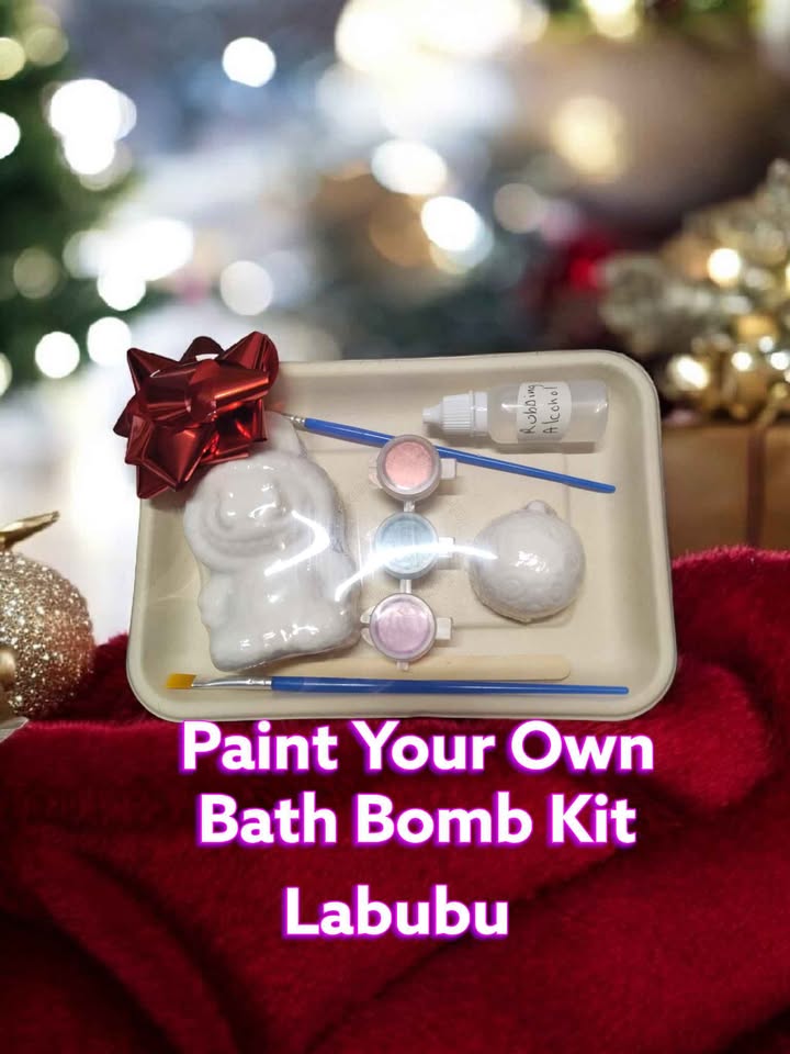 Paint Your Own Bath Bomb Kit