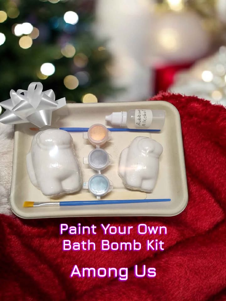 Paint Your Own Bath Bomb Kit