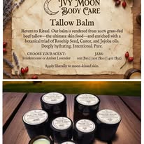 Tallow Balm with Rosehip Seed Oil