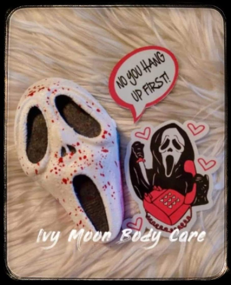 Ghostface Scream Bath Bomb