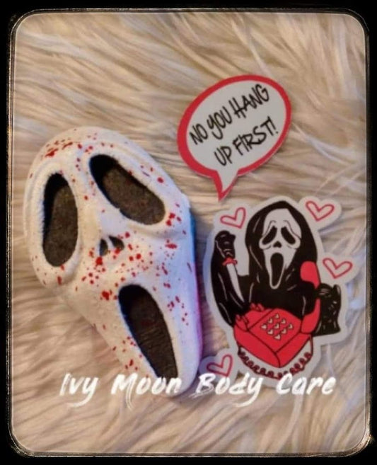 Ghostface Scream Bath Bomb