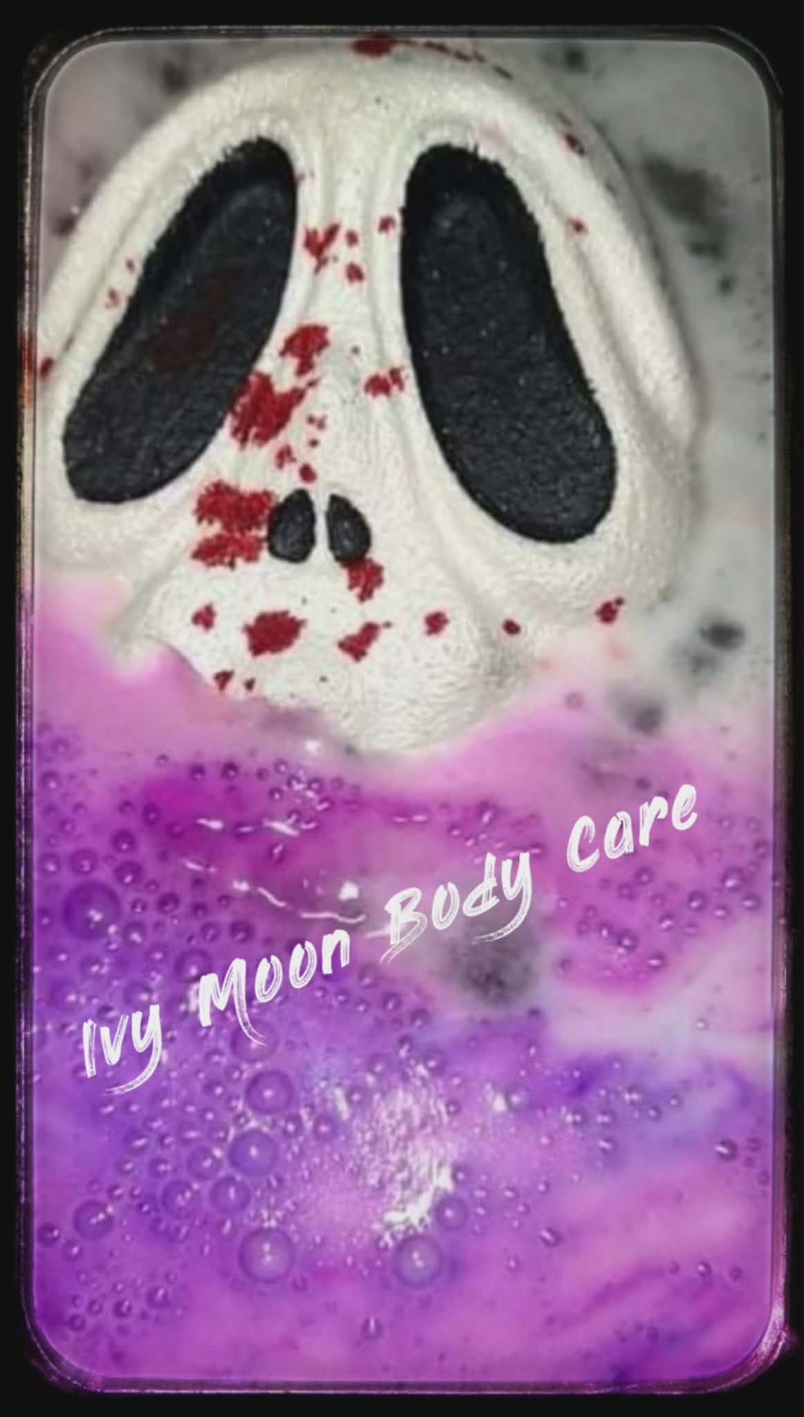Ghostface Scream Bath Bomb