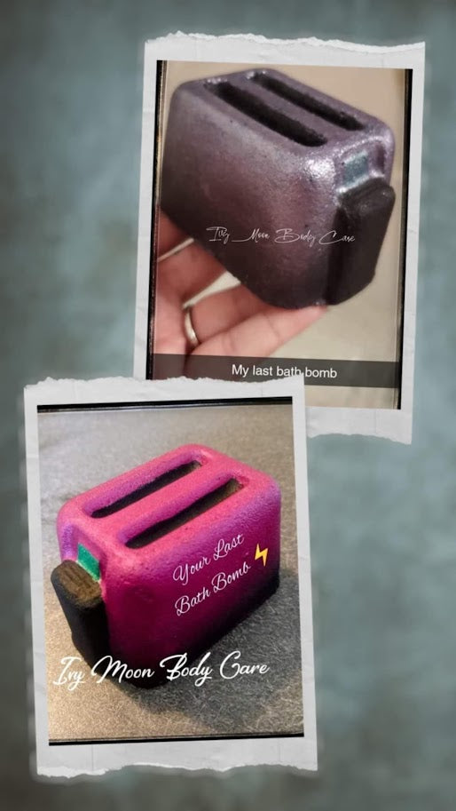Toaster Bath Bomb – Your Last Bath Bomb