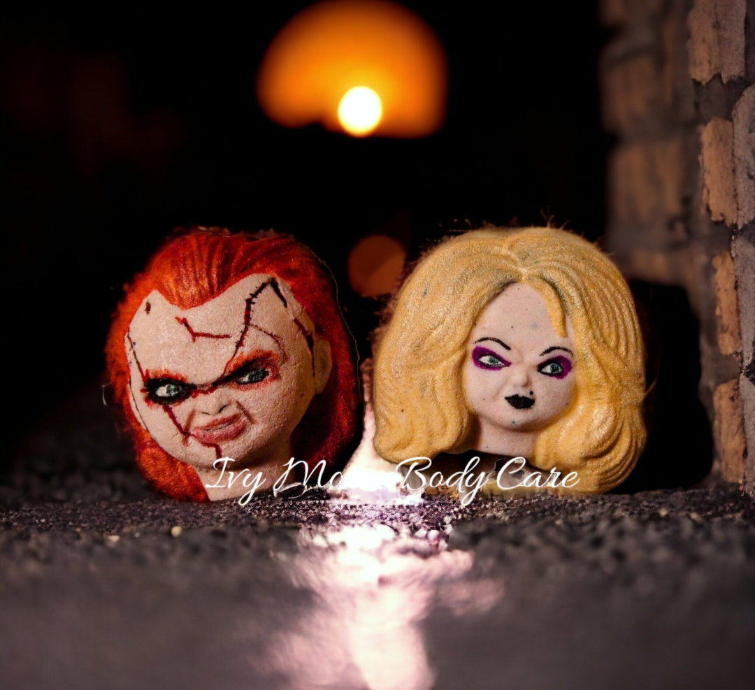 Chucky and Tiffany Bath Bomb
