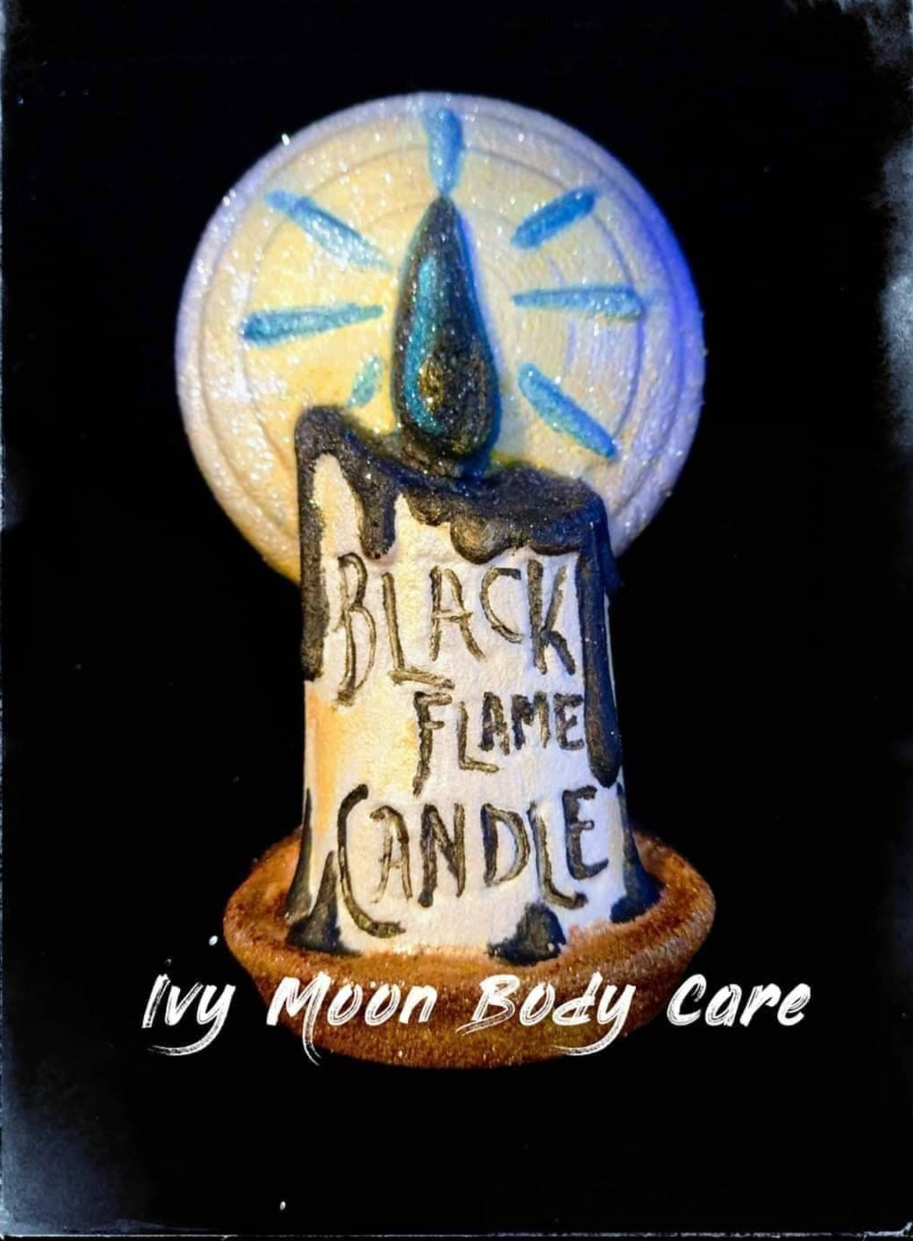 Black Flame Candle Bath Bomb