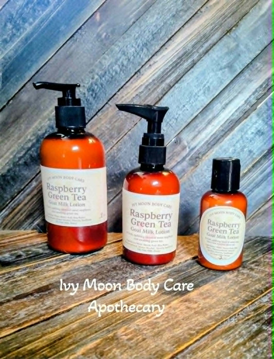 Raspberry Green Tea Goat Milk Lotion