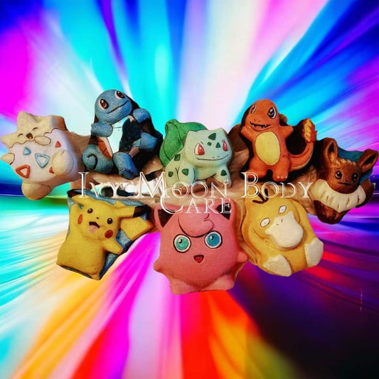 Catch Them All Pokemon Bath Bombs