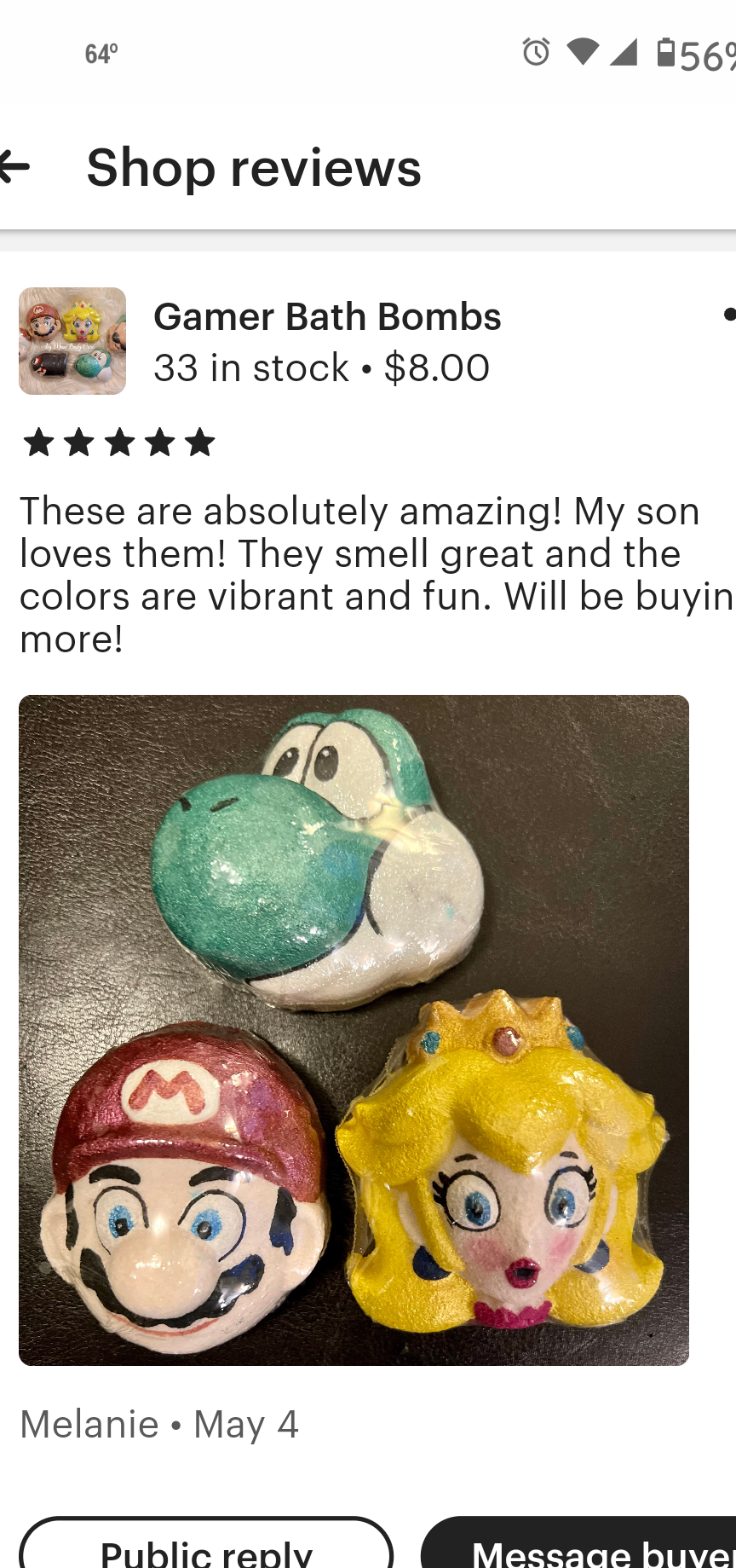 Super Mario Bath Bombs