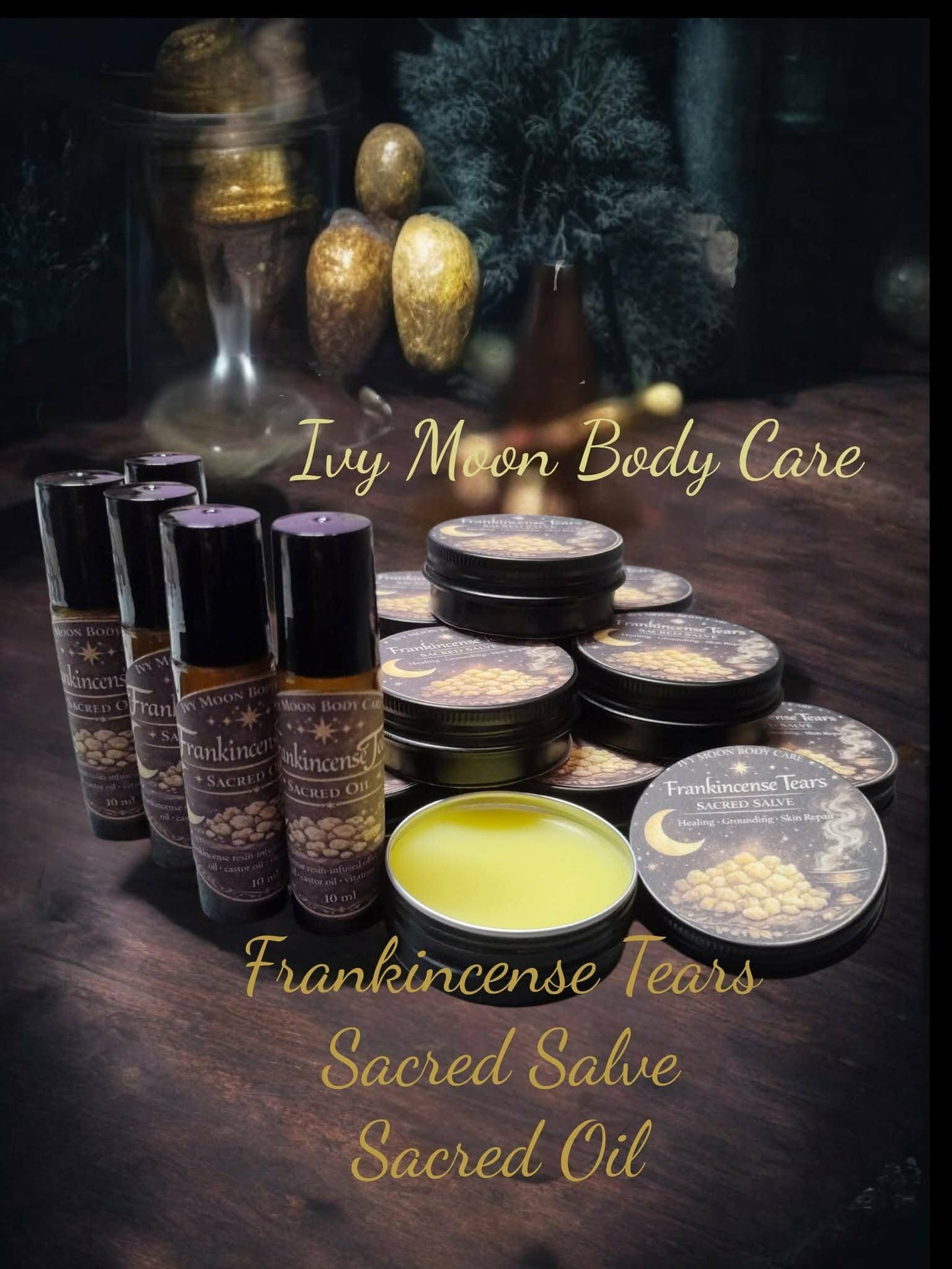 Frankincense Tears Resin Salve or Oil