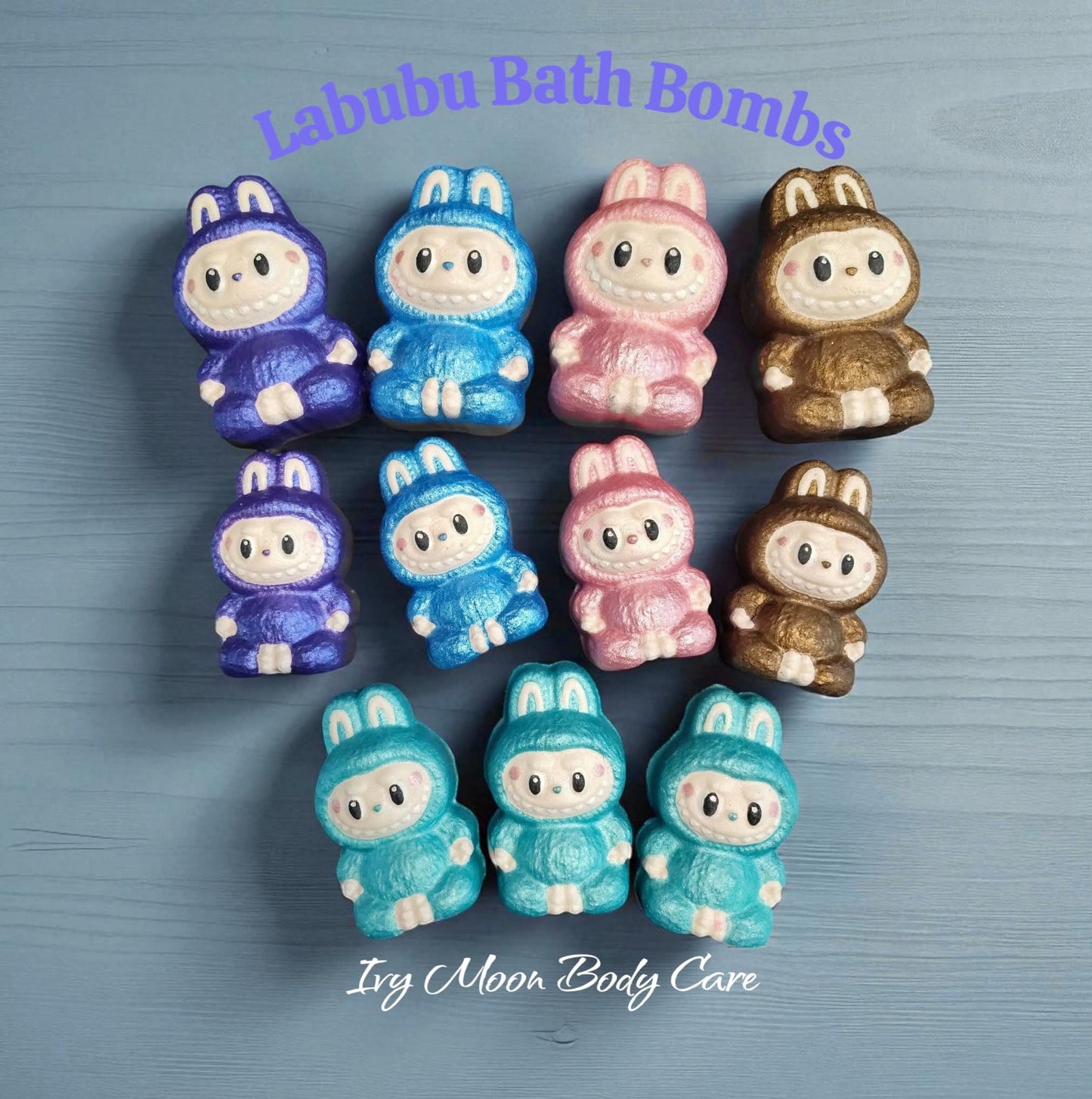 Labubu Inspired Bath Bombs