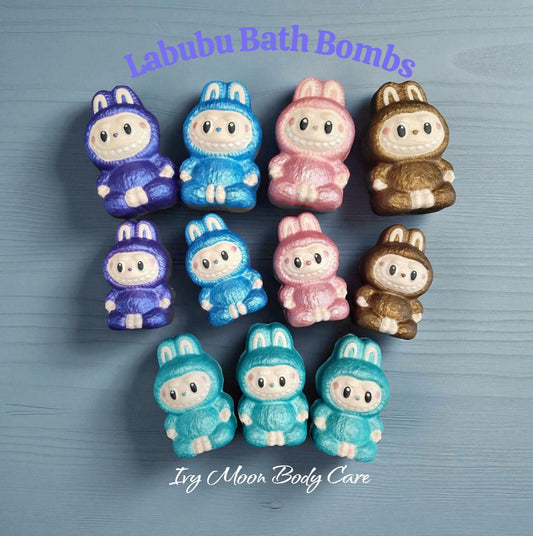 Labubu Inspired Bath Bombs