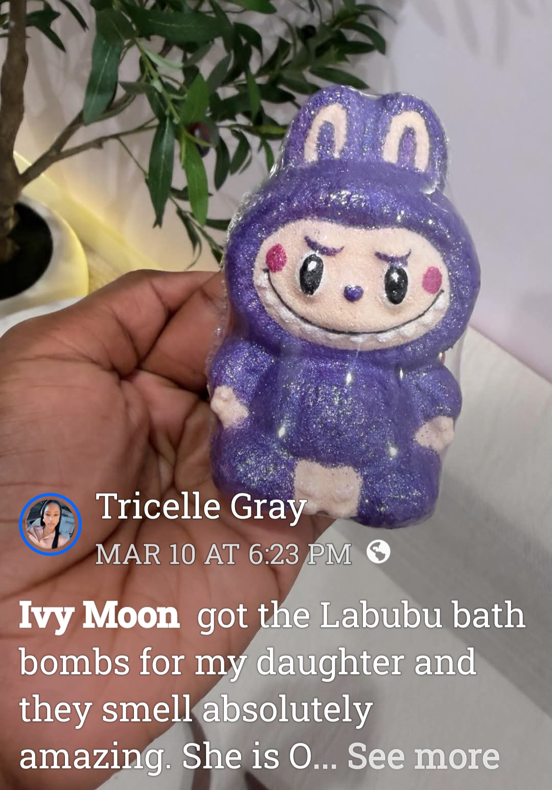 Labubu Inspired Bath Bombs