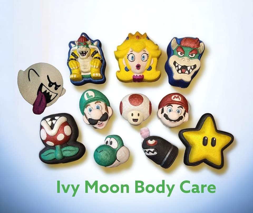 Super Mario Bath Bombs