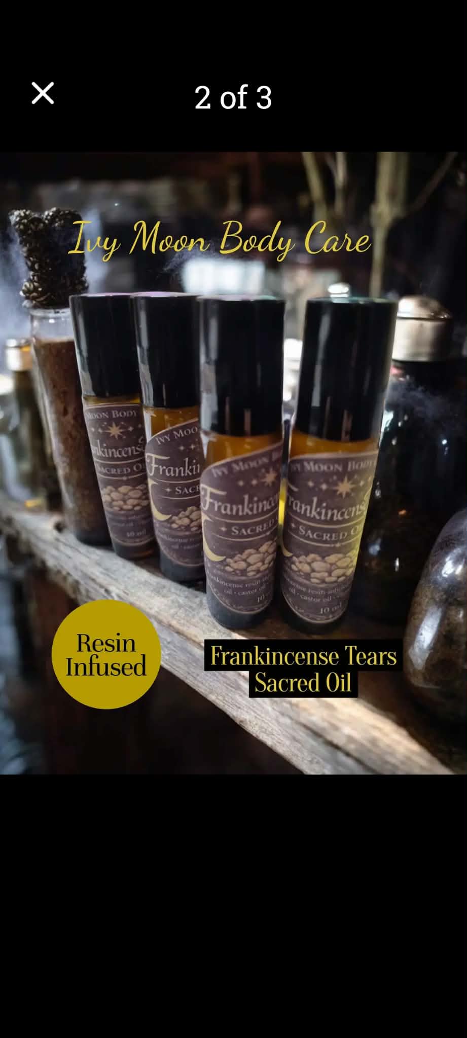 Frankincense Tears Resin Salve or Oil